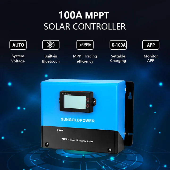 SunGoldPower 18K20E Off Grid Solar Kit - 18000W 48VDC 120V/240V with 20.48kWh LiFePO4 Battery & 18x 415W Solar Panels | Perfect for Home Backup Power, RV Living & Remote Cabins
