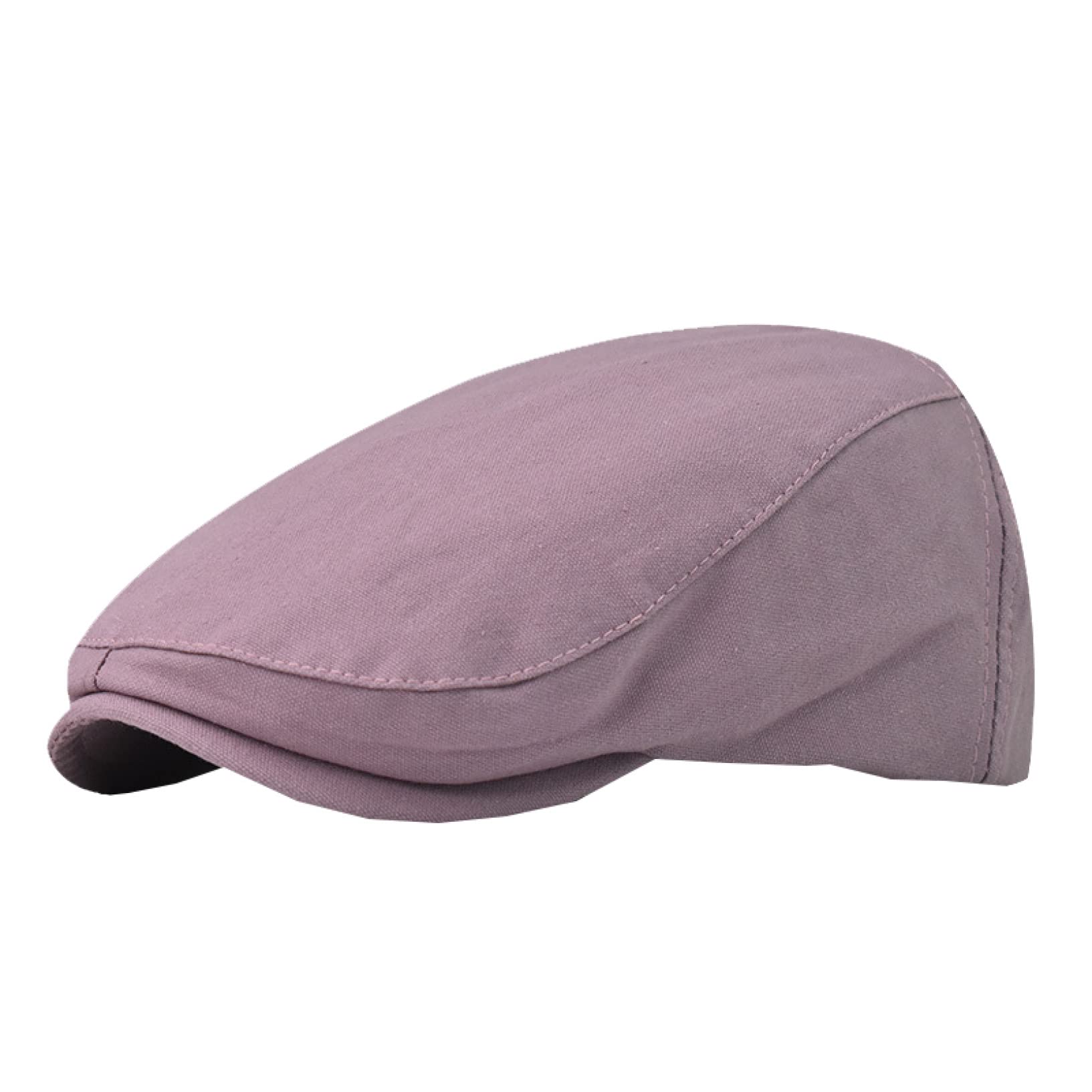 Men's Plain Color Newsboy Hats - Comfortable Cotton Ivy Gatsby Cap for Sun Protection - Perfect for Golf, Painting & Outdoor Activities