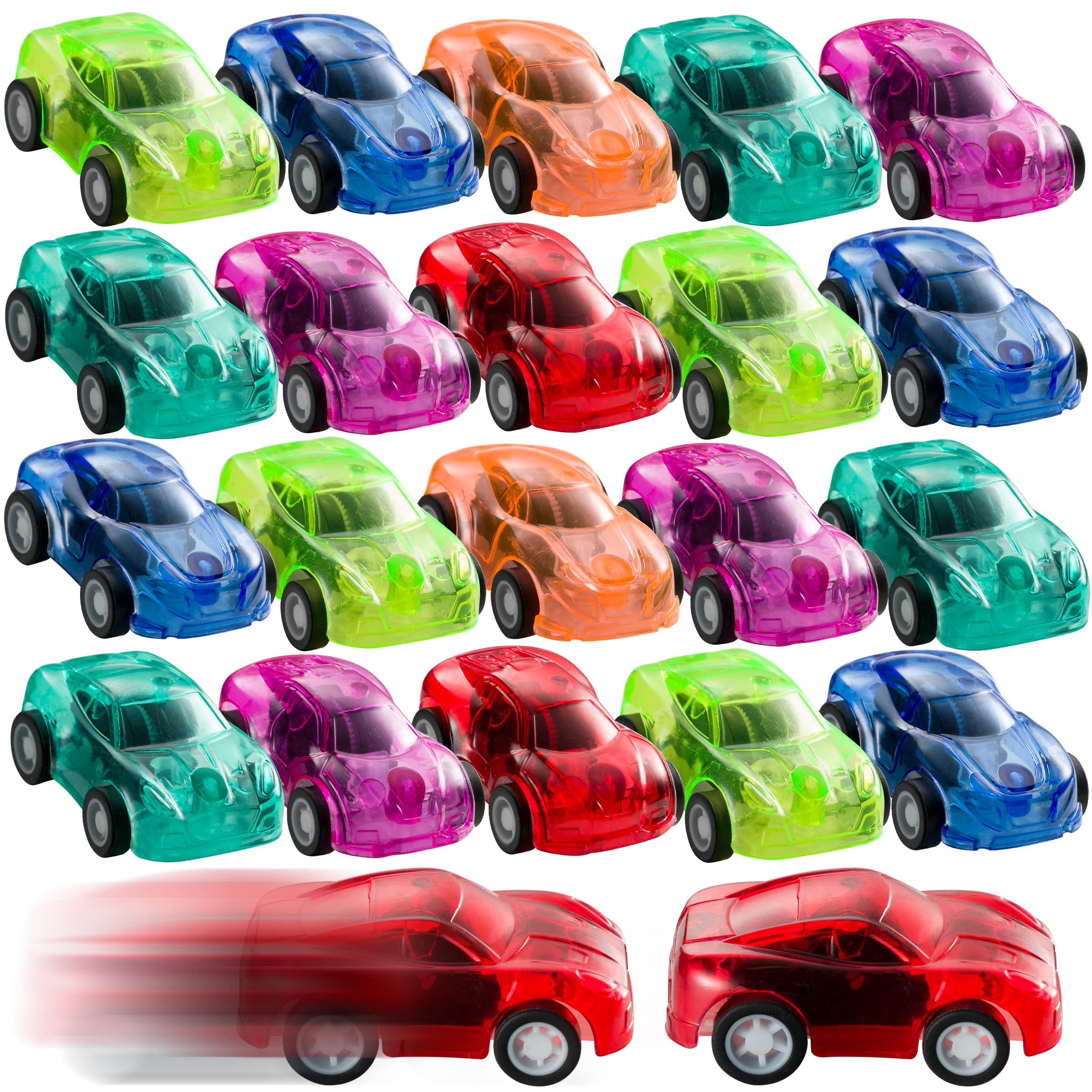 12 Pack Pull Back Cars - Mini Friction Toy Vehicles for Kids | Colorful Assortment for Boys & Girls | Perfect for Birthday Parties, Goodie Bags, Rewards, Carnival Prizes | Fun Educational Toys for Indoor & Outdoor Play