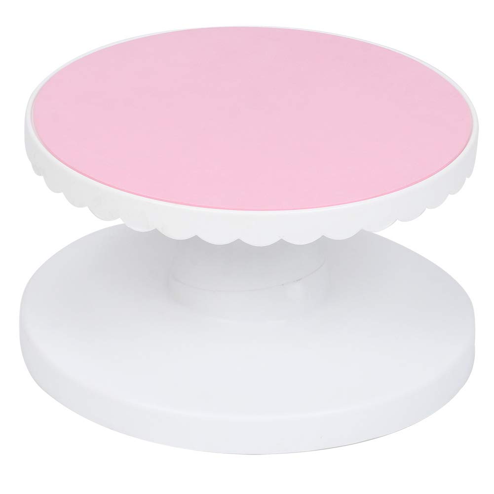 360° Rotating Non-Slip Cake Turntable Stand - 23cm Durable Decorating Table for Baking, Cake Decorating & Jewelry Display | Perfect for Home, Bakery & DIY Crafts