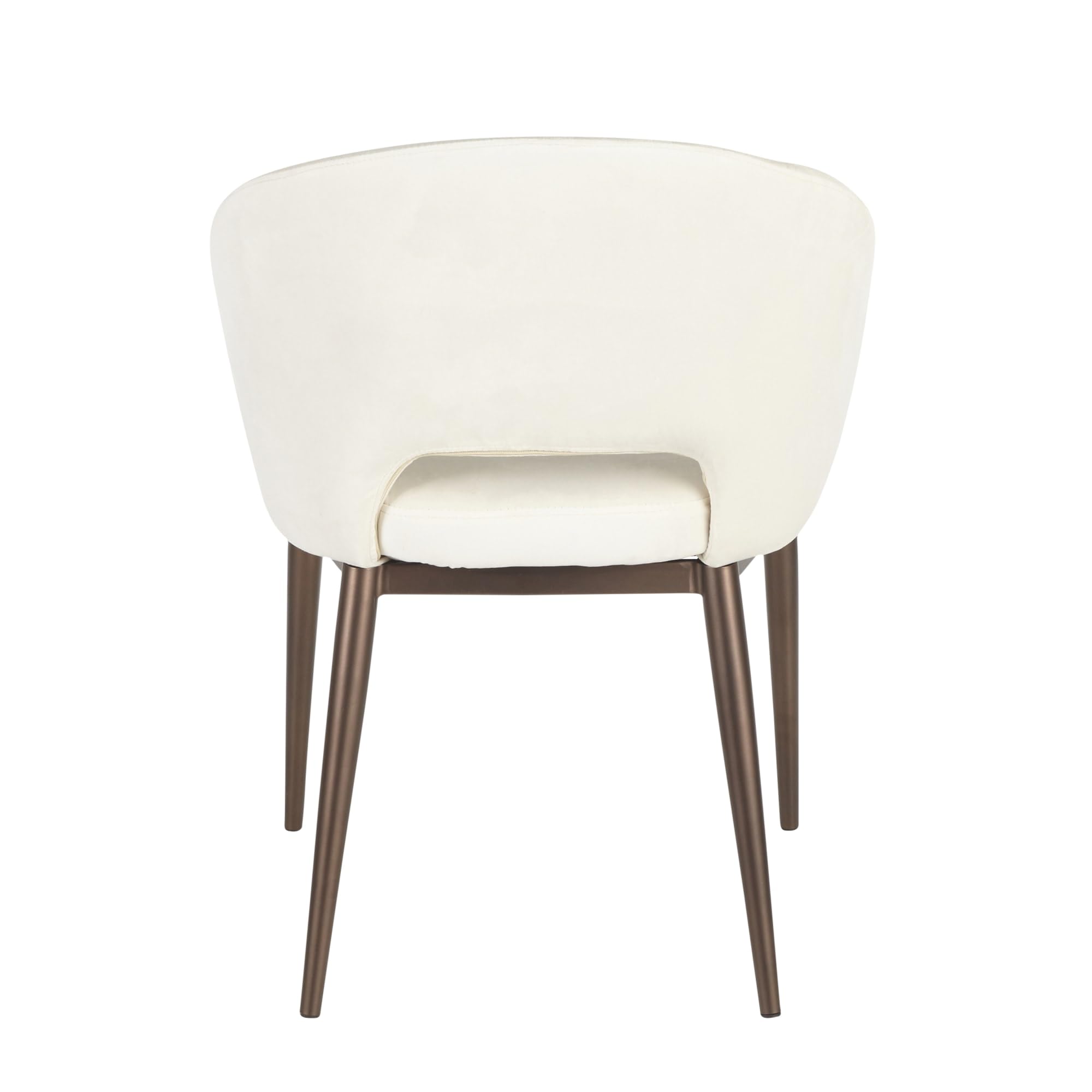 LumiSource Renee Upholstered Dining Chair - Modern Kitchen & Dining Room Chair for Home, Restaurant, Office - Comfortable & Stylish Seating Solution