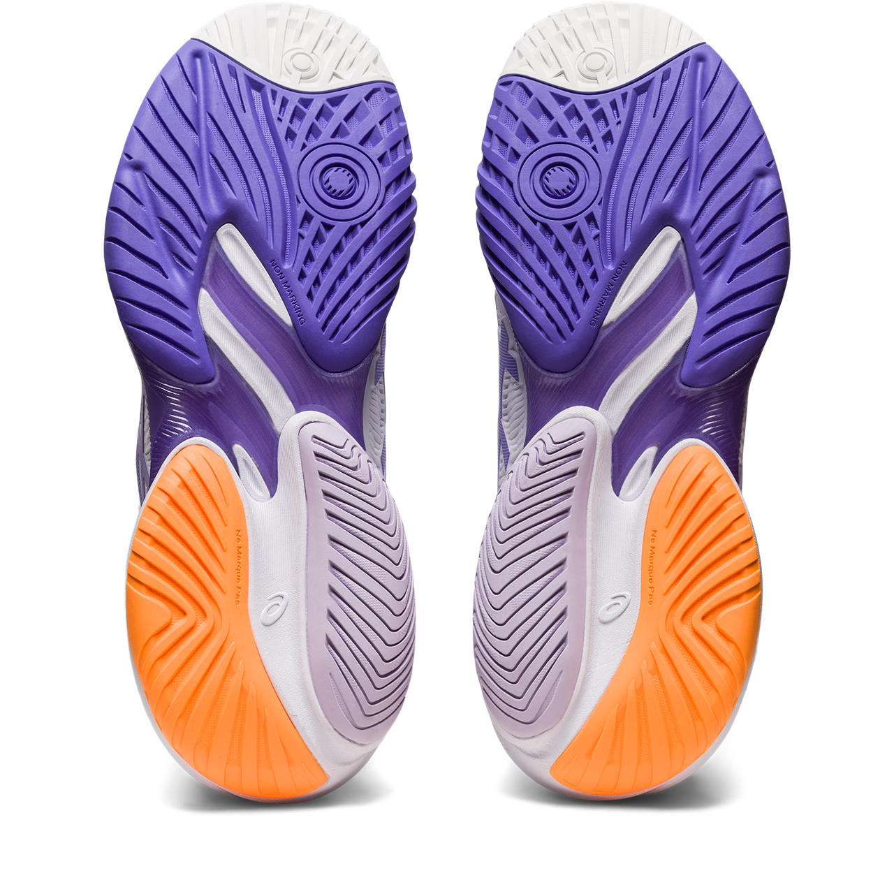 ASICS Court FF 3 Women's Tennis Shoes - White/Purple | High-Performance Indoor & Outdoor Court Shoes for Women | Perfect for Tennis, Pickleball & Volleyball Players