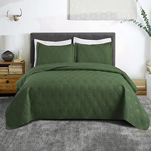 Olive Green L Rectangle