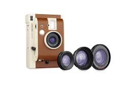Lomography Lomo Instant Mini San Remo Edition Instant Camera with 3 Interchangeable Lenses - Perfect for Travel, Parties & Creative Photography