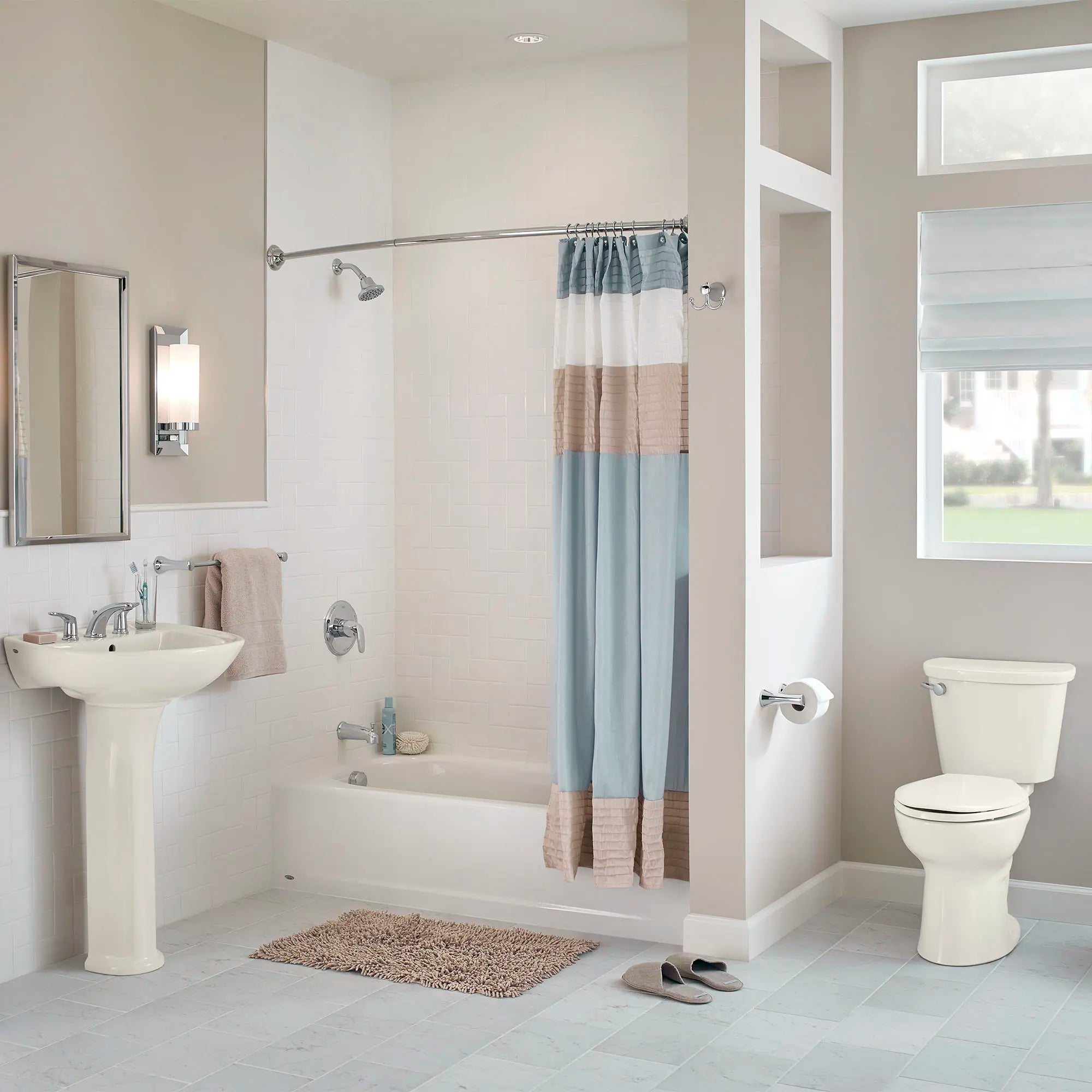 Colony® Two-Piece 1.28 GPF/4.8 LPF Elongated Toilet Bowl - Chair Height, 10-Inch Rough-In, Seat Not Included - Perfect for Modern Bathrooms & Small Spaces