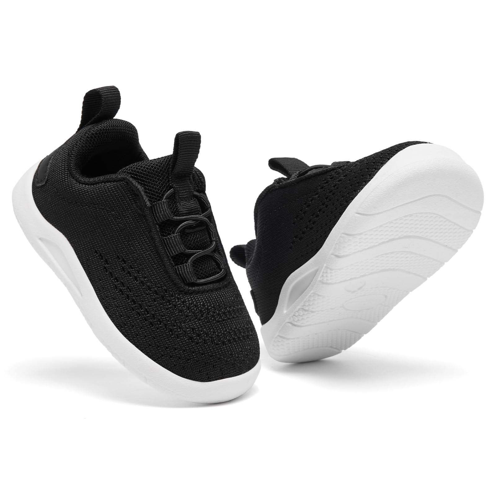 Toddler Slip On Sneakers - Non-Slip Breathable Baby Walking Shoes for Boys & Girls | Lightweight Infant Running Shoes & Tennis Shoes for Playtime, Park Outings & Daily Walks
