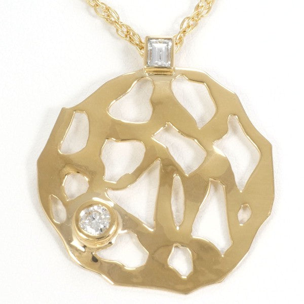 18K Yellow Gold Diamond Necklace with Certificate - Authentic Pre-Owned Jewelry for Women - Perfect for Anniversaries, Weddings & Special Occasions