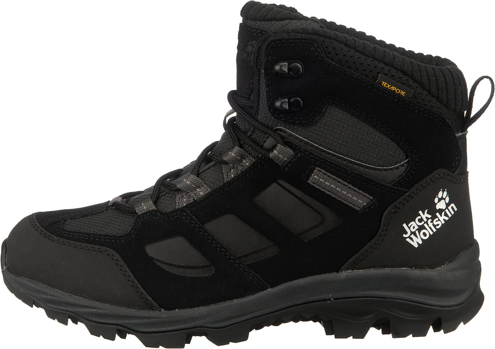 Jack Wolfskin Women's Waterproof Hiking Boots - Lightweight Outdoor Trekking Shoes for Women - Perfect for Mountain Trails, Camping & Backpacking Adventures