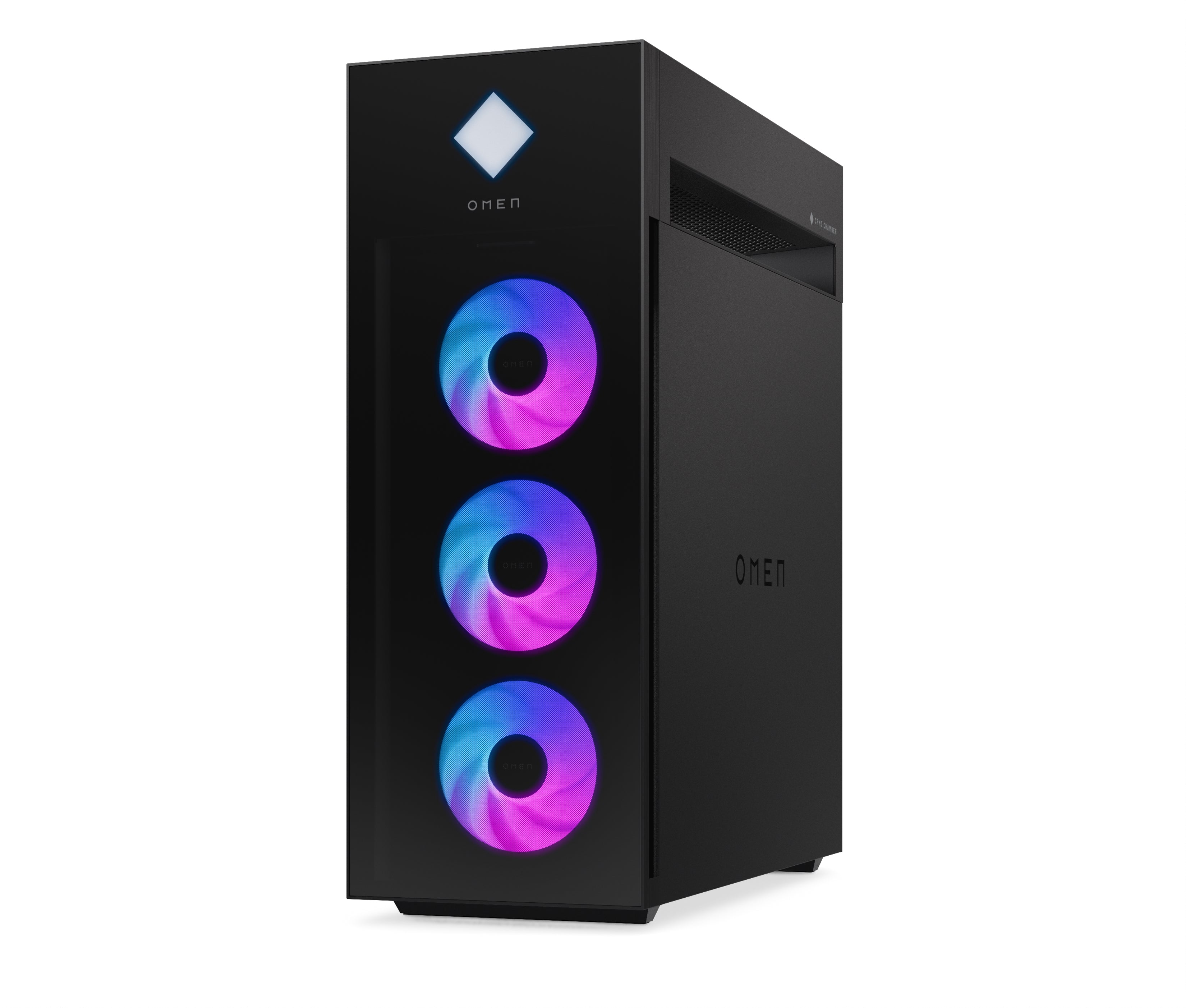 OMEN by HP 45L Gaming Desktop GT22 - Intel Core Ultra 9 Processor, 64GB RAM, 2TB SSD, NVIDIA GeForce RTX 5090 - Windows 11 Pro Gaming PC - Perfect for 4K Gaming, VR & Content Creation