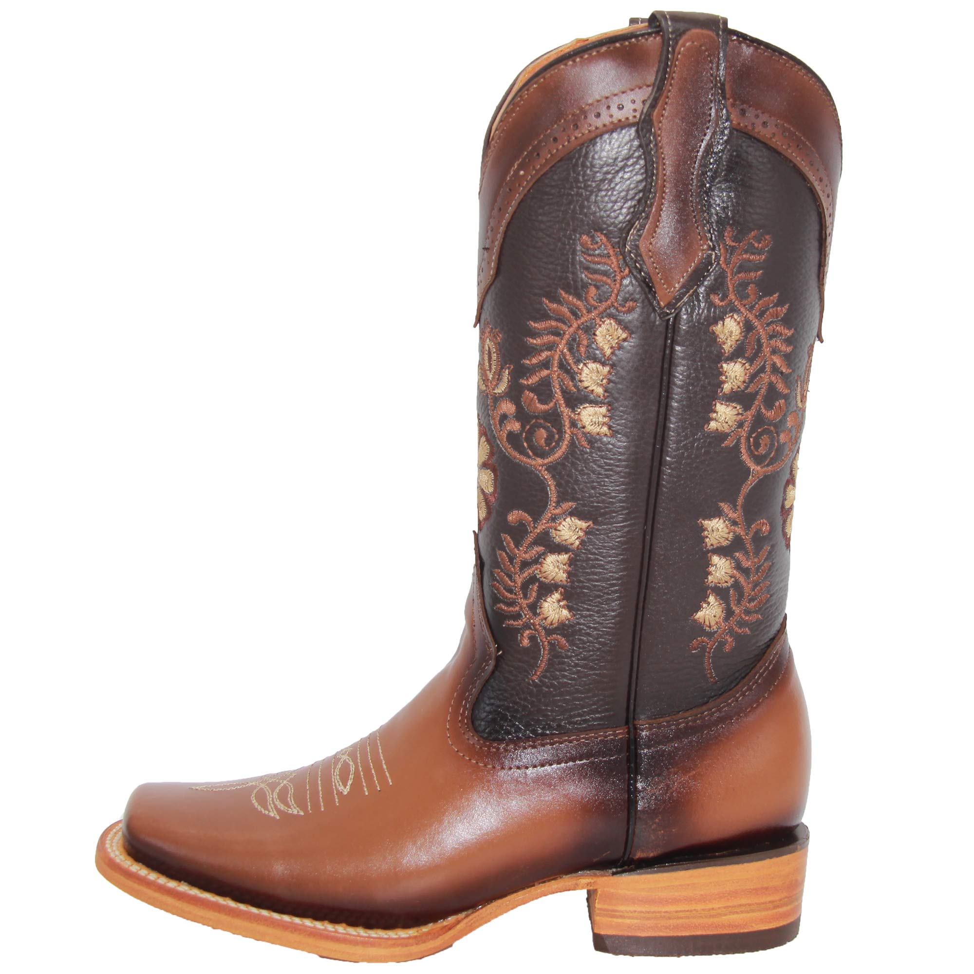Women's Western Cowboy Boots Square Toe - Stylish & Comfortable Cowgirl Boots for Country Dancing, Rodeo, and Everyday Wear