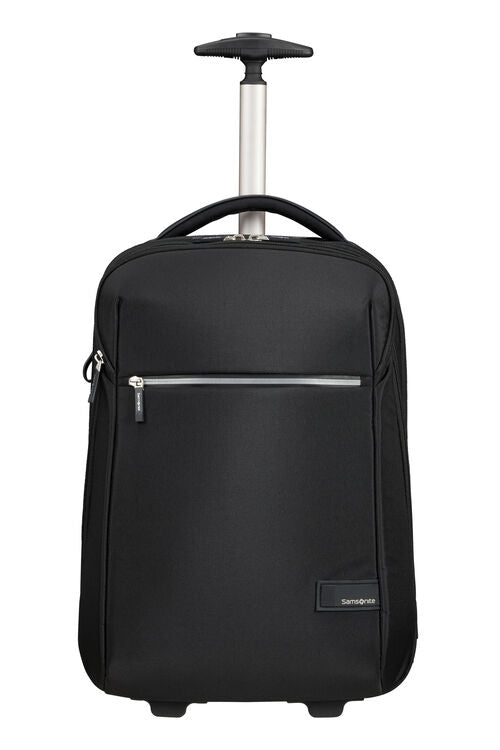 Samsonite Lite Point 17.3 Inch Wheeled Backpack - Black | Durable Rolling Laptop Backpack for Travel, Business & College | Perfect for Airports, Commuting & Campus Use