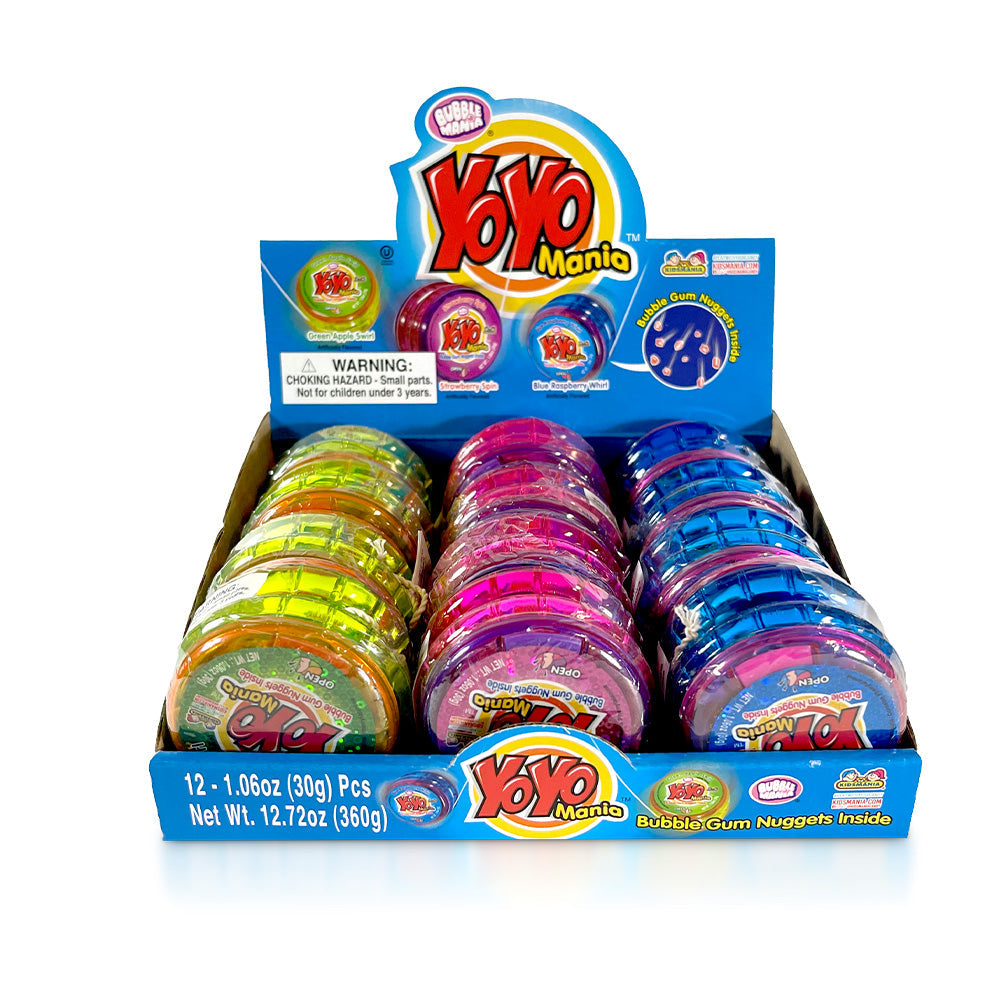 Kidsmania Yo Yo Mania - 12 Pack Bulk Yo-Yos for Kids | Fun Party Favors, Classroom Prizes & Outdoor Play Toys