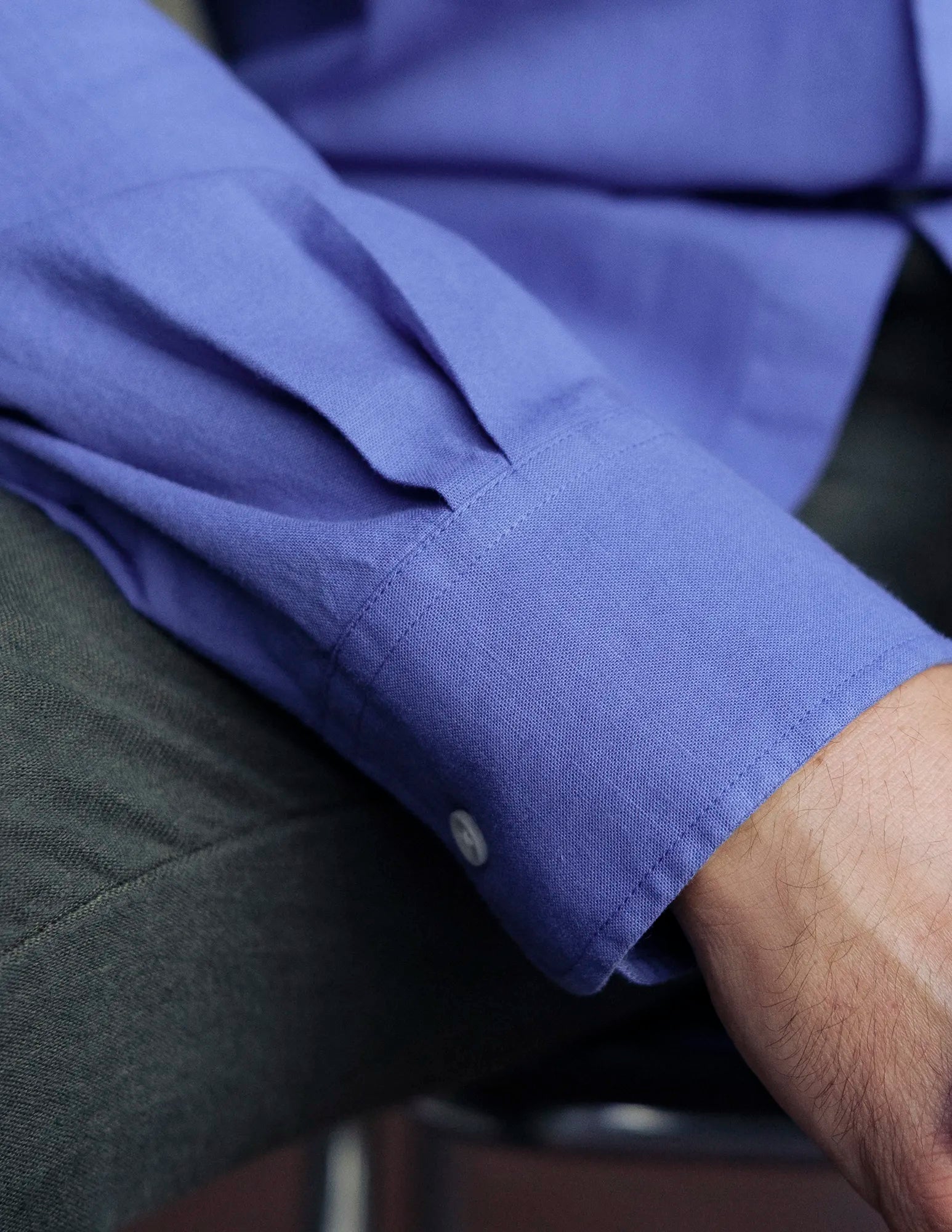 Campo Blue Shirt for Men - Comfortable Casual Button-Up Shirt for Everyday Wear | Perfect for Office, Outings & Casual Events