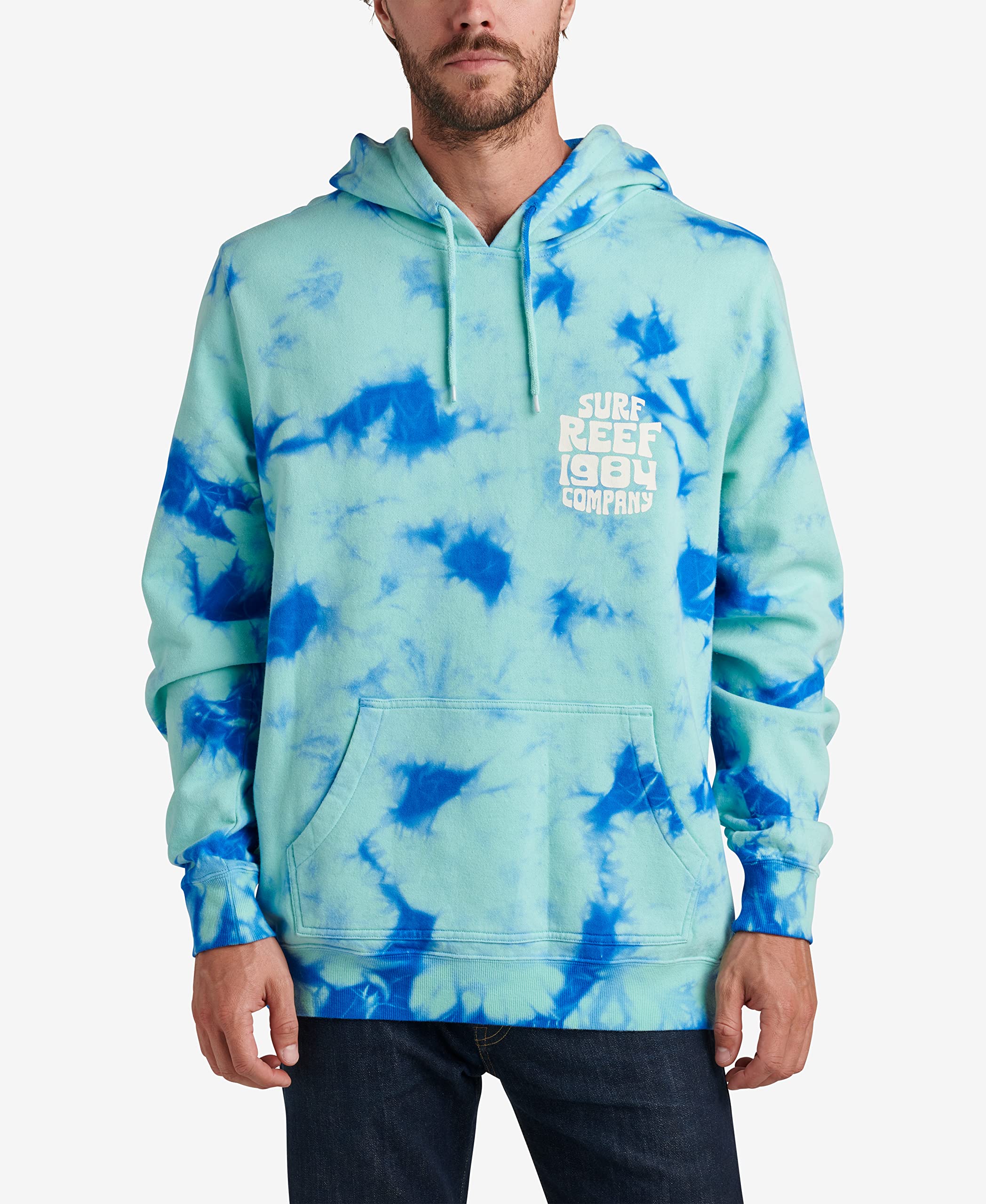REEF Men's Fleece Hoodie - Soft & Warm Winter Pullover for Outdoor Activities, Camping, and Casual Wear