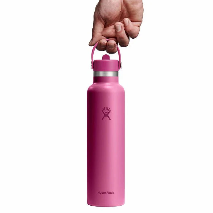 21 oz Standard Mouth Water Bottle with Flex Straw Cap - Leakproof & BPA-Free for Gym, Hiking, and Everyday Hydration