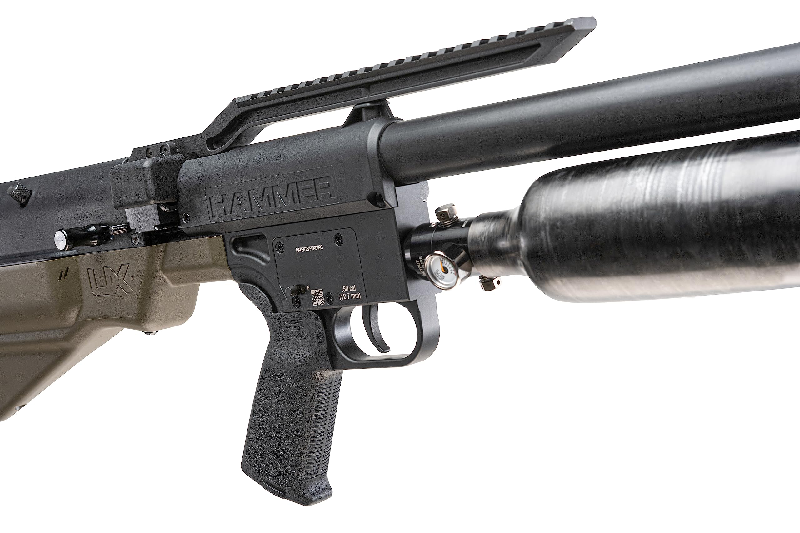 Umarex Hammer Carbine .50 Caliber PCP Pellet Gun - High Power Air Rifle for Hunting & Target Shooting | Perfect for Outdoor Adventures & Survival Training