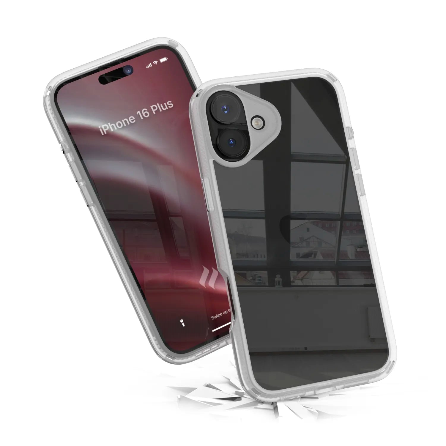 iPhone 16 Plus Shockproof Case - Slim Protective Cover with Military-Grade Drop Protection | Perfect for Outdoor Adventures, Travel & Daily Use