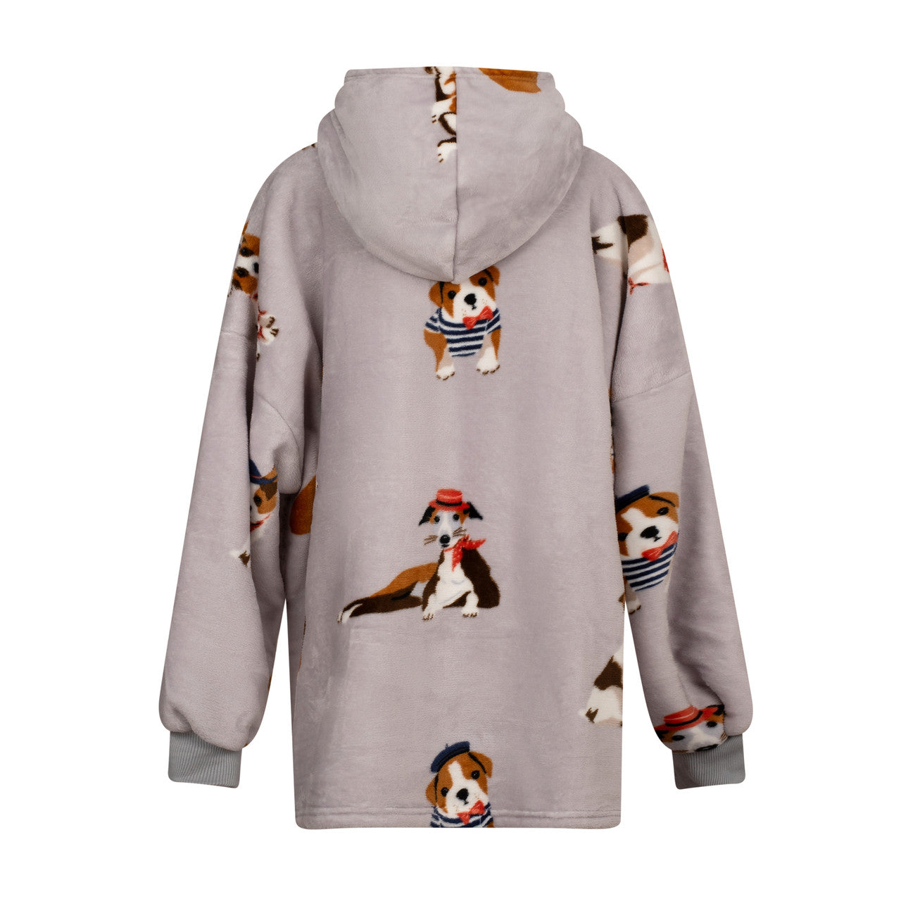 Cozy Poochies Fleece Oversized Blanket Hoodie for Women & Men - Soft Sherpa Lined Wearable Blanket with Pockets - Perfect for Lounging, Netflix Nights & Outdoor Camping