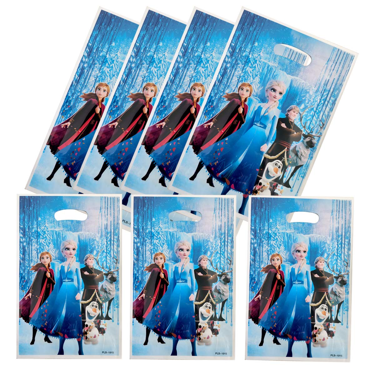 30 Pack Frozen Themed Gift Bags - Cute Party Supplies for Birthday Decorations, Baby Showers - Perfect for Girls and Boys | Great for Disney Parties, Themed Events & Holiday Gift Giving