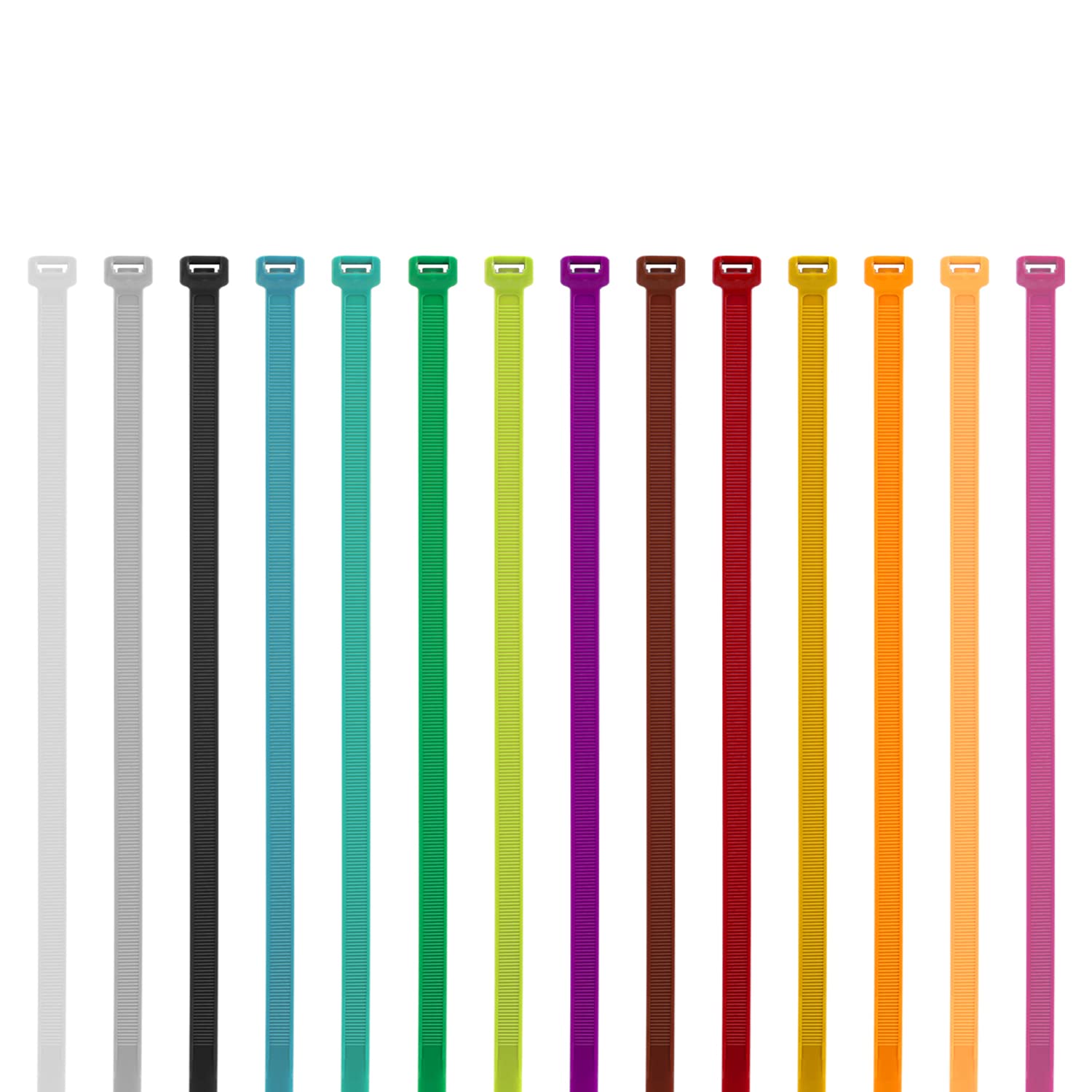 XINGO 100-Pack Heavy Duty 12-Inch Cable Zip Ties - 120LBS Tensile Strength, Self-Locking Plastic Wire Ties for Indoor & Outdoor Use (Green) - Perfect for Organizing Cables, Bundling Wires & Securing Outdoor Equipment