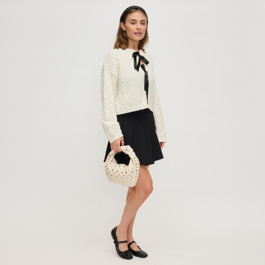 Tracy Studded Clutch Bag for Women - Elegant Rhinestone Evening Purse for Parties, Weddings & Special Occasions