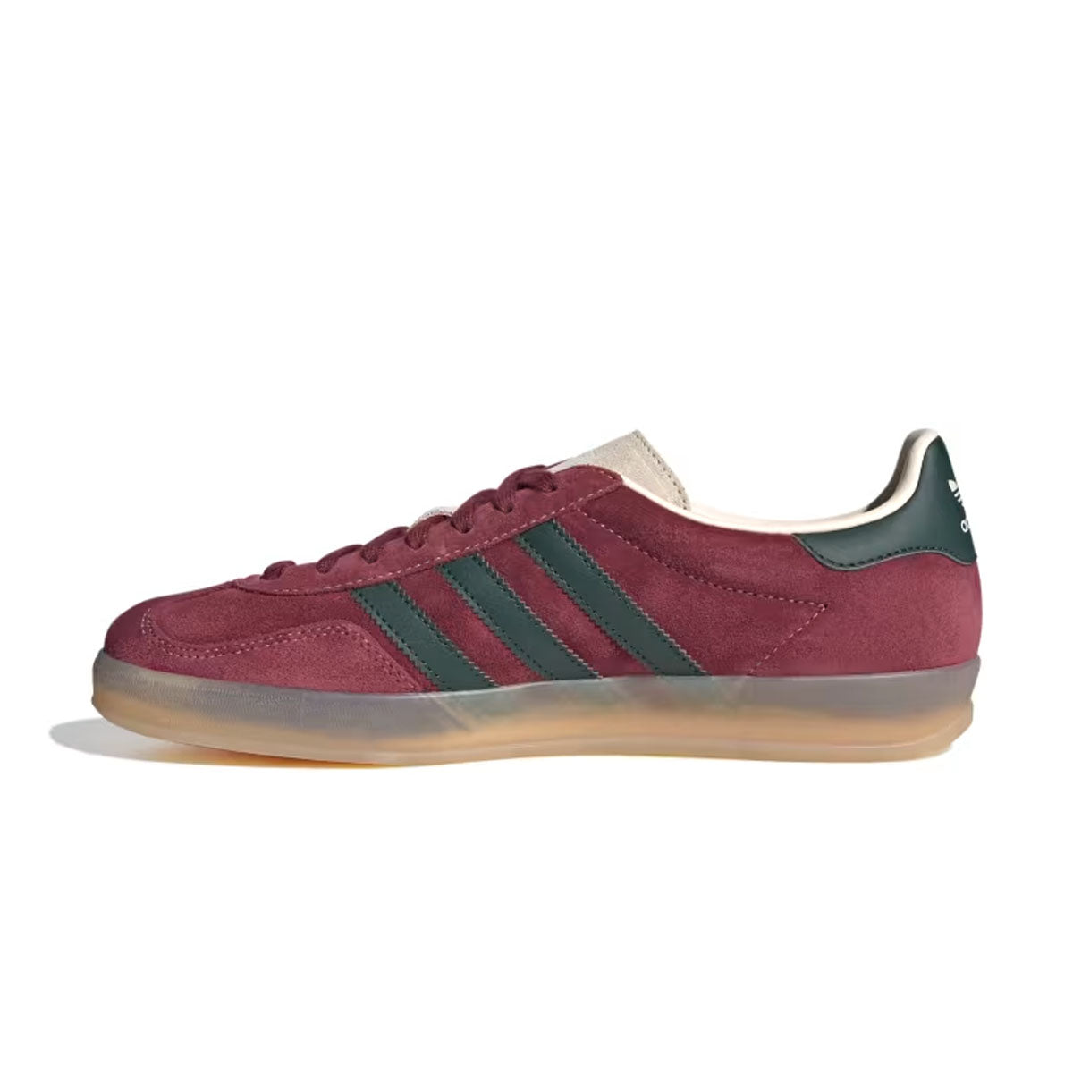 Gazelle Indoor Running Shoes for Men & Women - Shadow Red & Shadow Green - Lightweight Comfort for Gym, Jogging, and Casual Wear