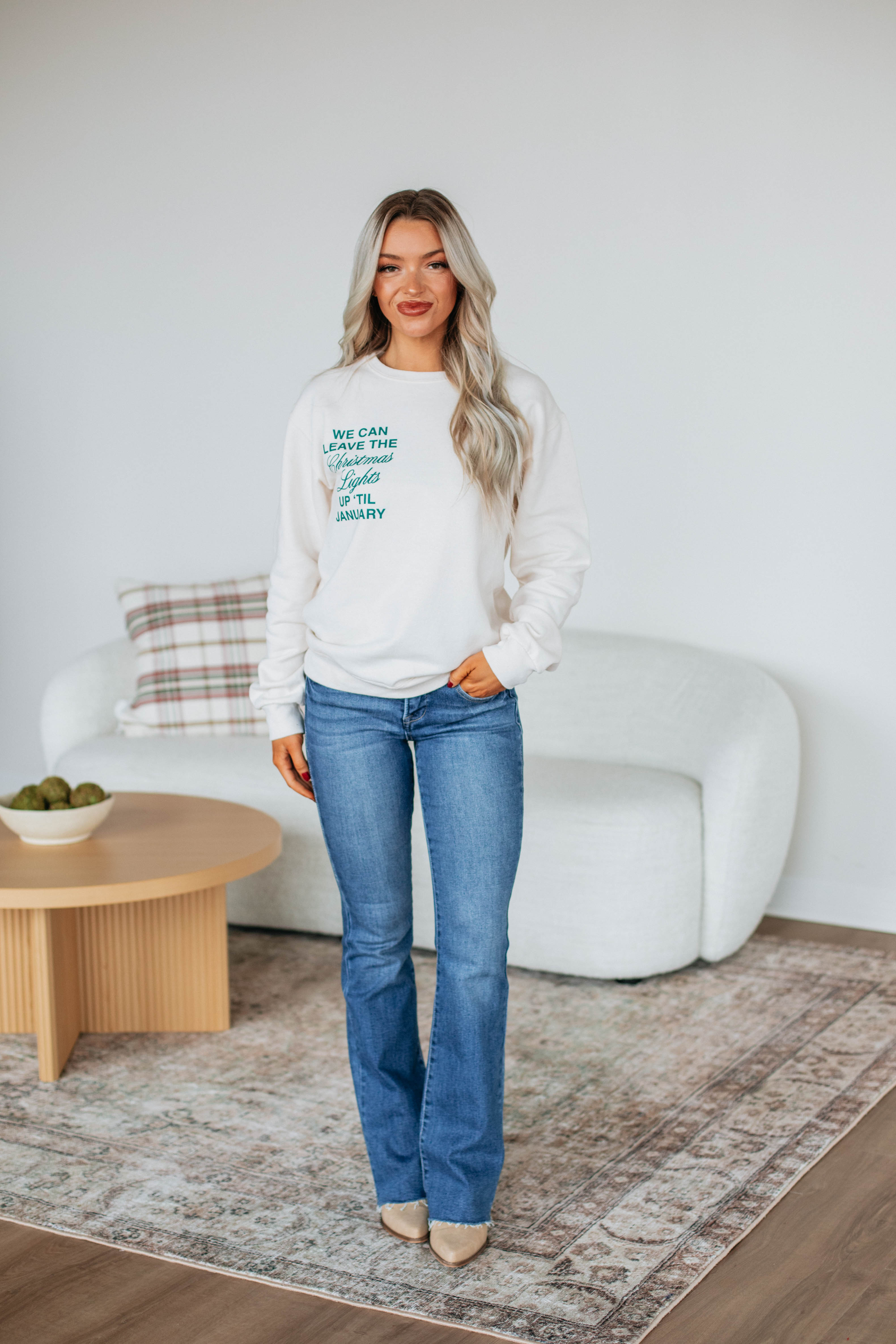 Til January Crewneck Sweatshirt - Cozy Winter Pullover for Men & Women | Perfect for Casual Wear, Holidays & Cold Weather Outfits