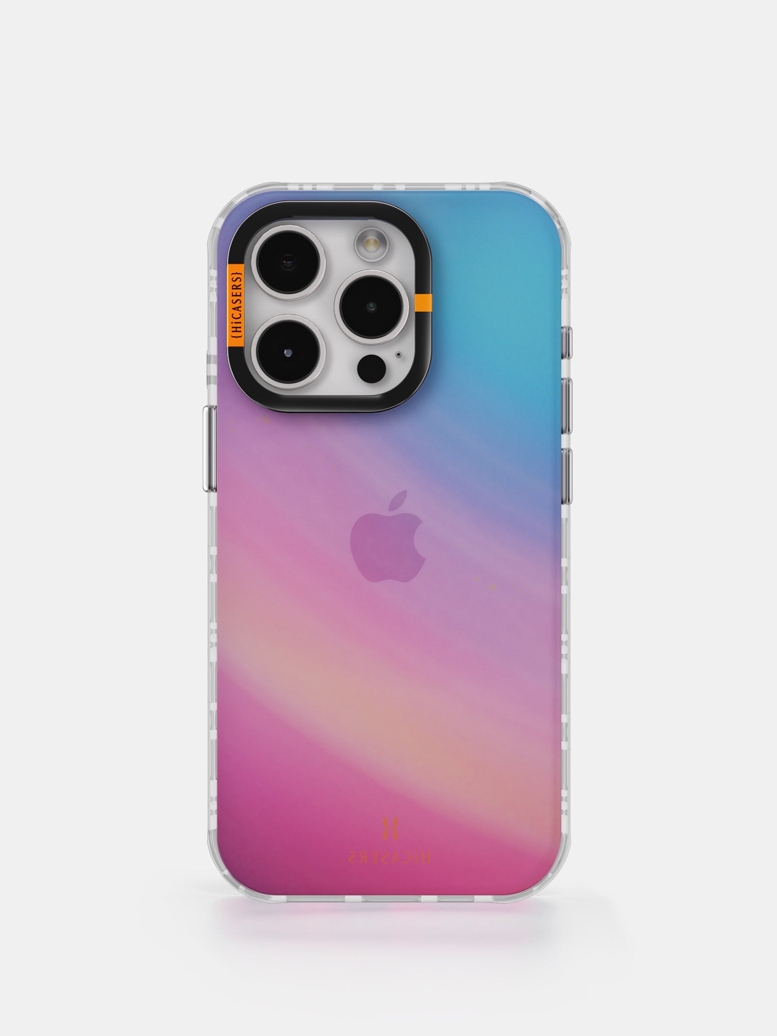 Soft Wind Line Iridescent Phone Case - Pink | Shatterproof Protective Cover for iPhone & Samsung | Perfect for Everyday Use, Travel & Gift Giving