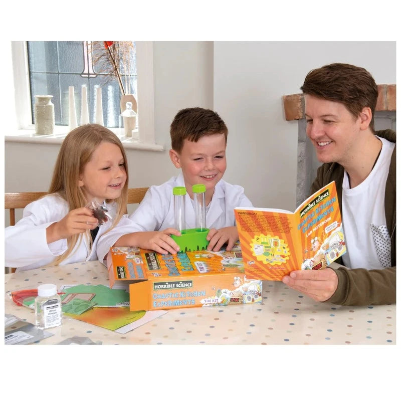Chaotic Kitchen Experiments - Fun & Creative Cooking Kits for Kids - Perfect for STEM Learning & Family Bonding Activities