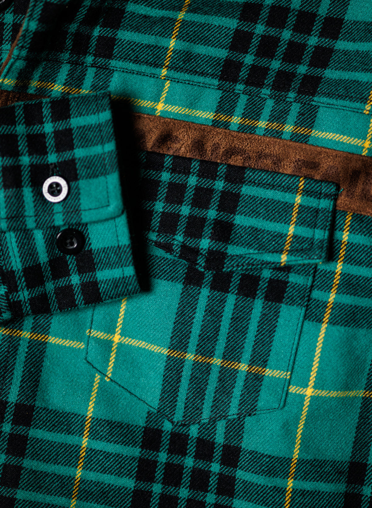 Men's Forever Flannel Shirt - Soft & Comfortable Green Plaid Shirt for Casual Wear & Outdoor Activities