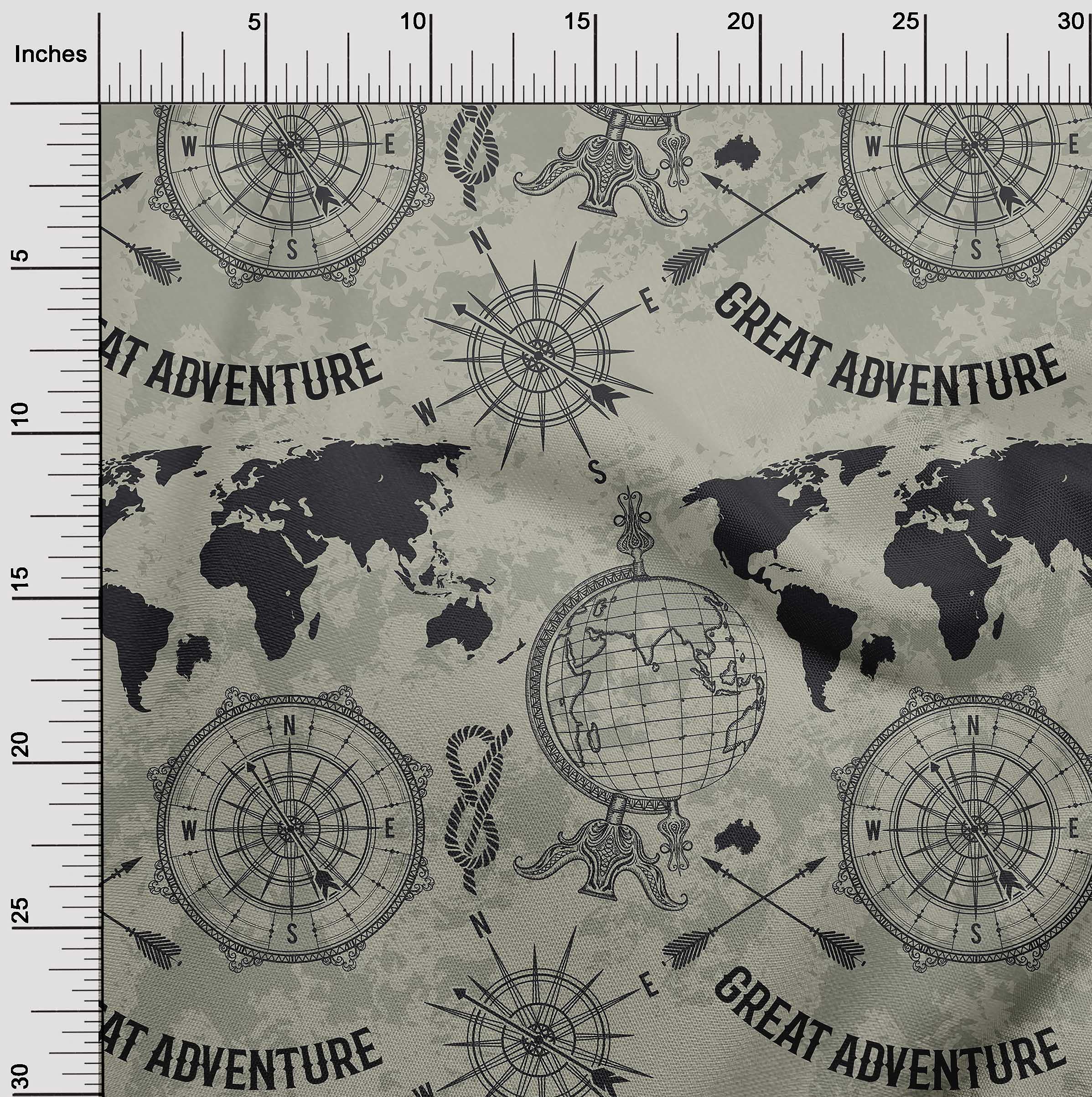 Premium Cotton Jersey Dusty Green Fabric - 58 Inch Wide for Tea Kettle Covers, DIY Craft Projects, Home Decor & Sewing - Soft Printed Fabric by The Yard for Quilting, Apparel & Gift Making
