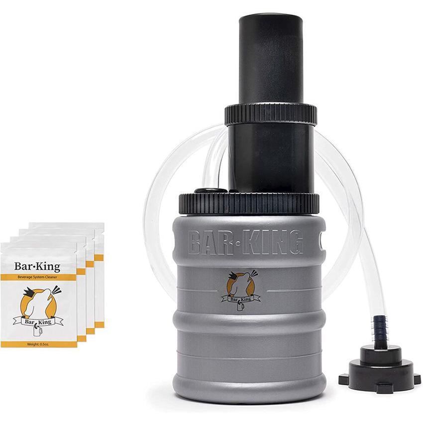 Zephyr Double Tap Kit - Stainless Steel Beer Dispenser with CO2 Tank for Home Bars, Parties & Commercial Use