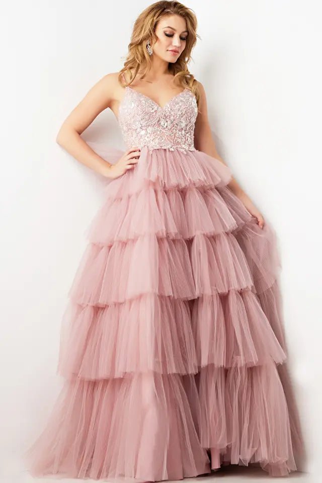 Jovani 38577 Women's Elegant Evening Dress - Perfect for Prom, Gala & Formal Events