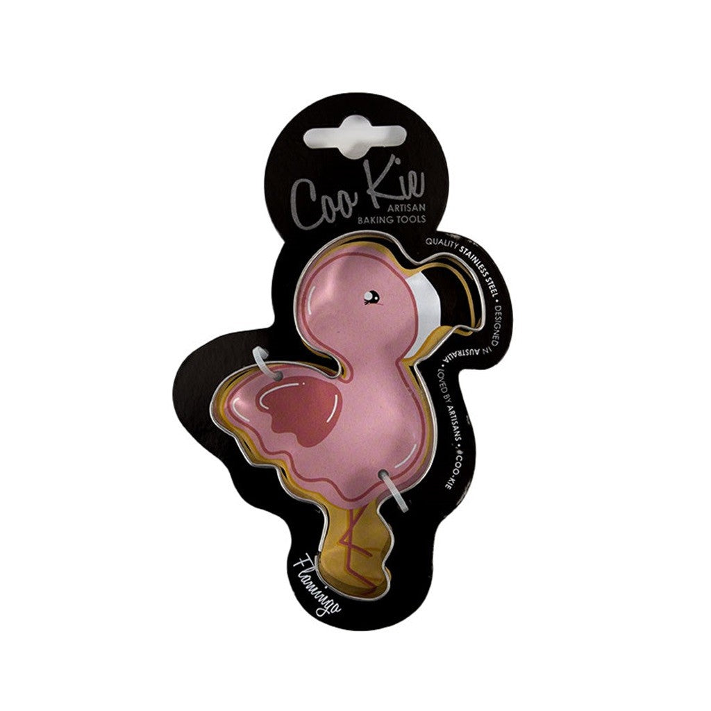 Premium Flamingo Cookie Cutter Set - Stainless Steel Baking Tools for DIY Cookies, Cupcakes & Pastries - Perfect for Birthday Parties, Baby Showers & Holiday Baking