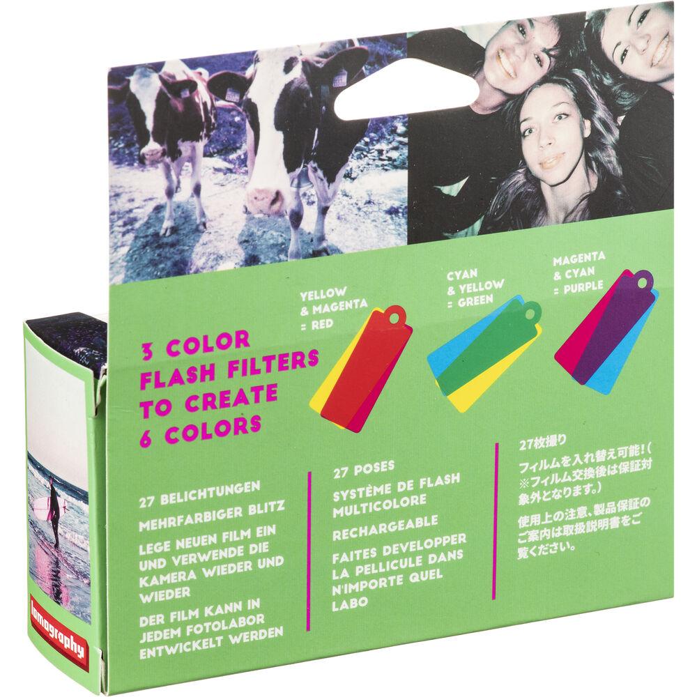 Lomography LomoChrome Purple 2019 Simple Use Film Camera - 35mm Color Film Camera for Creative Photography, Travel & Street Shooting
