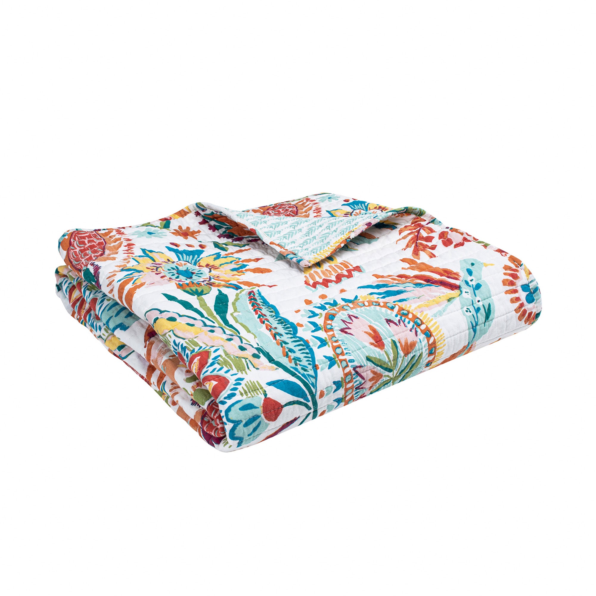 Maravilla Quilted Throw Blanket - Soft Cozy Bedspread for Couch, Sofa & Bed - Perfect for Winter Nights, Home Decor & Gift Ideas