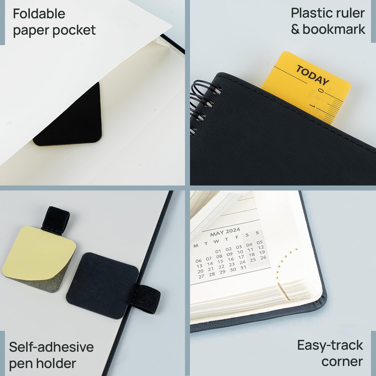 POPRUN 2025 Weekly Planner 6.5