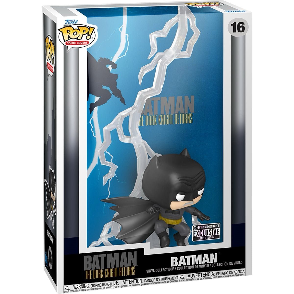 Batman: The Dark Knight Returns Glow in the Dark Funko Pop! Vinyl Figure #16 - Entertainment Earth Exclusive Collectible for DC Comics Fans | Perfect for Display, Gifts & Pop Culture Collections