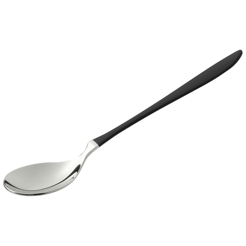 Premium Black Limoa Tea Spoon - Elegant & Durable for Tea, Coffee, Desserts & Kitchen Use