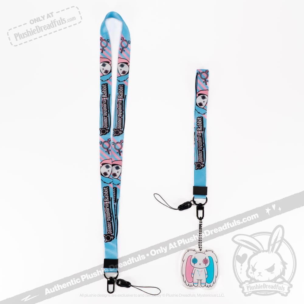 Plushie Dreadfuls Lanyard Strap - Soft & Durable Keychain Holder for ID Badges, Keys & Accessories | Perfect for Work, School & Conventions