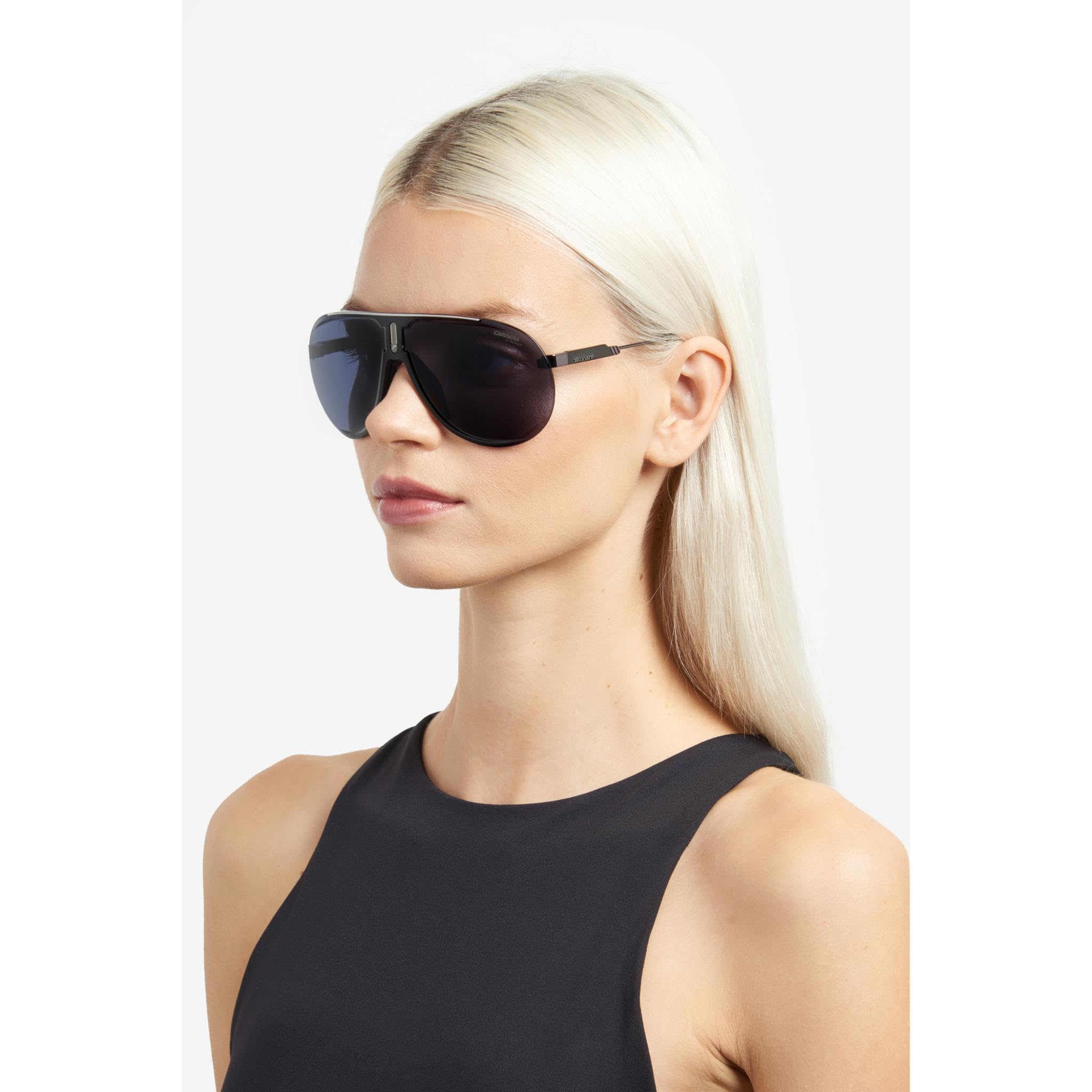 Carrera Superchampion Unisex Sunglasses for Men & Women - UV Protection, Polarized Lenses - Perfect for Driving, Running, and Outdoor Sports
