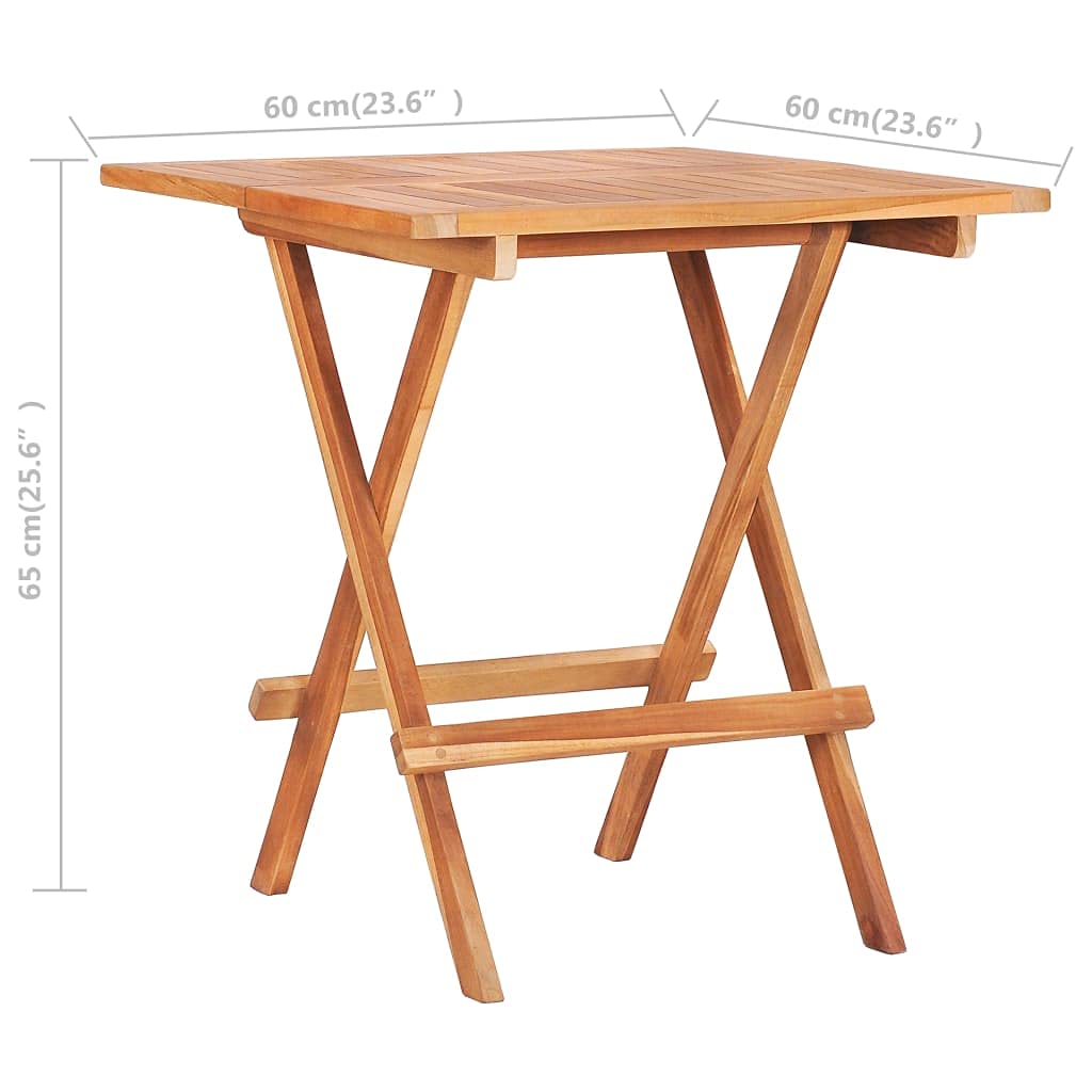 Premium SKM Folding Bistro Table 23.6