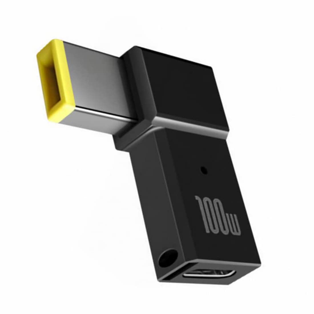 100W USB Type C Female to Plug Converter | Fast Charging USB-C Adapter for Laptops & MacBooks | Power Connector for Home, Office & Travel