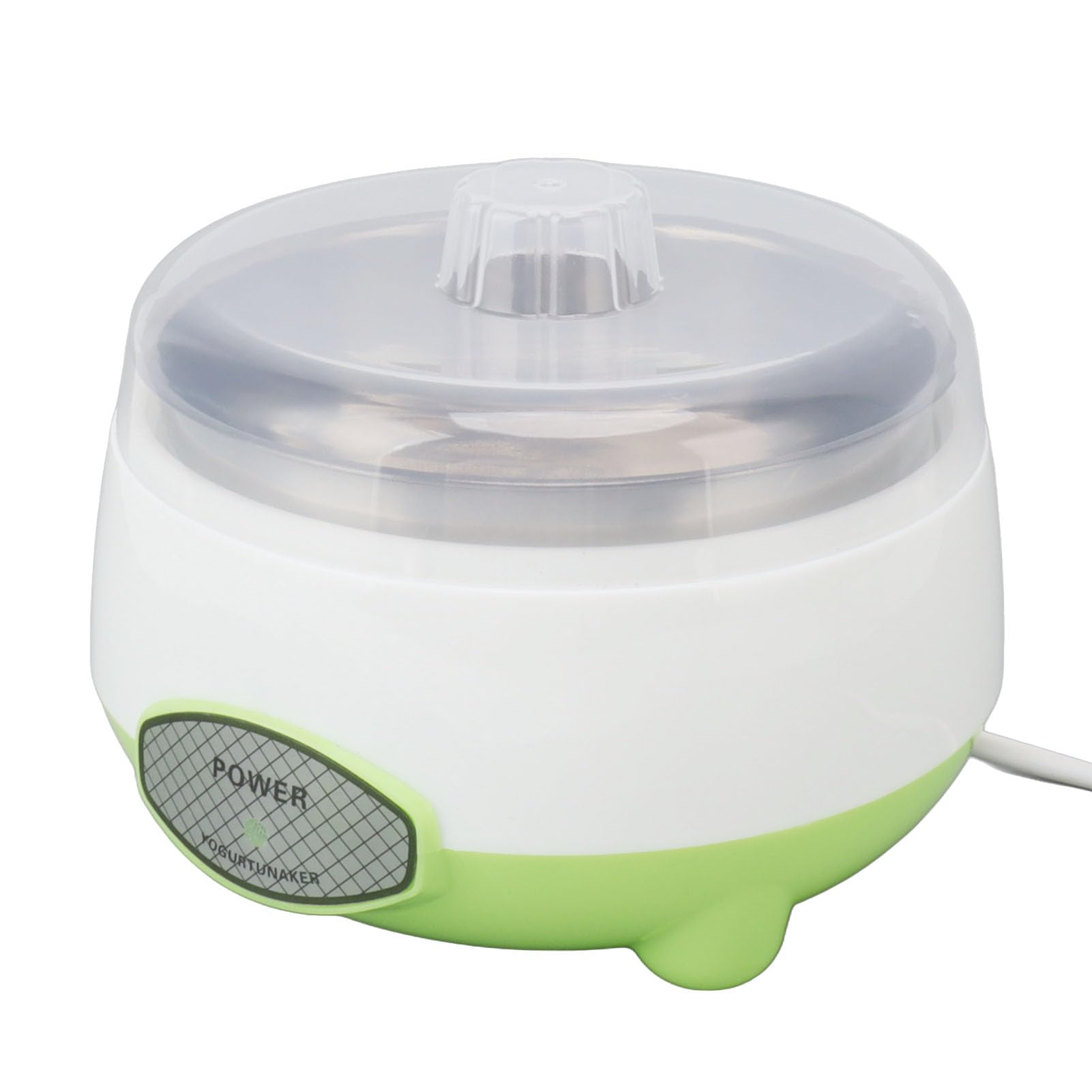 Compact Stainless Steel Yogurt Maker Machine for Homemade DIY Yogurt - Perfect for Healthy Breakfast, Snacks & Keto Diet | Easy to Use & Clean | BPA-Free