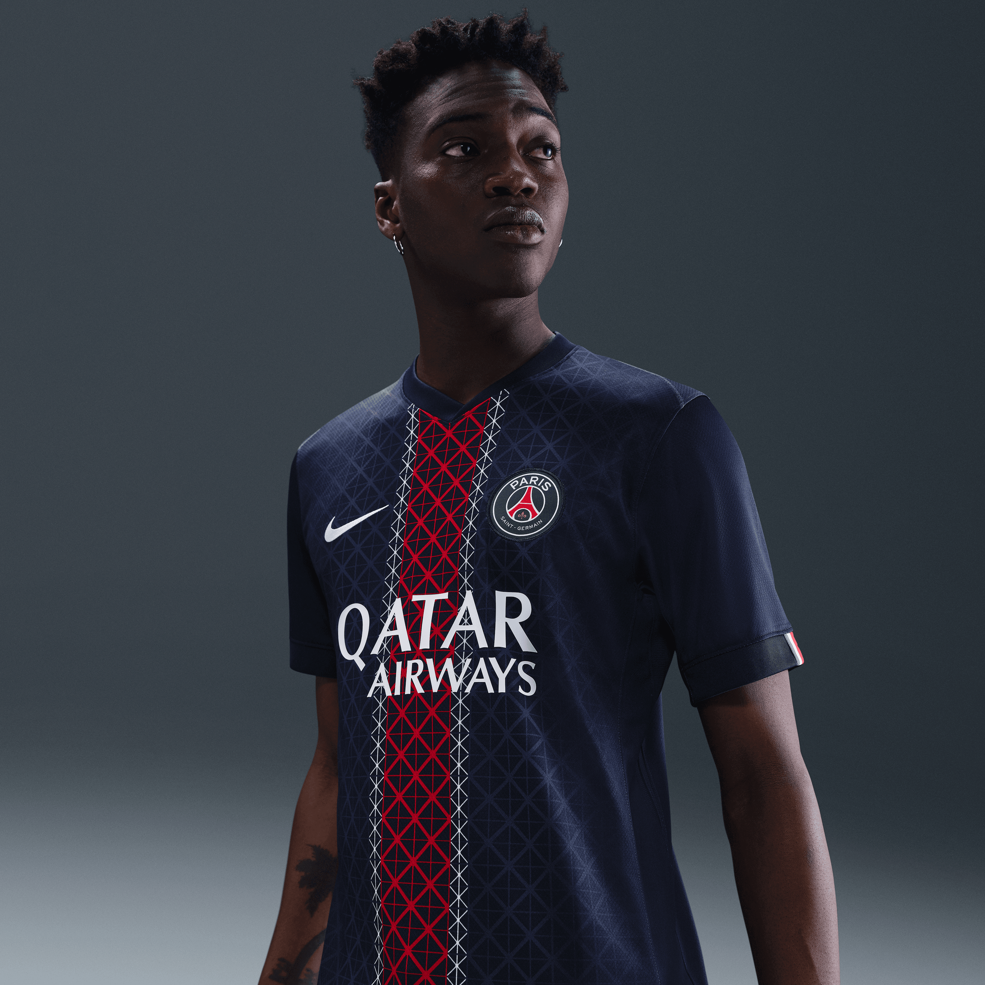 Paris Saint Germain PSG 2025-2026 Adult Home Jersey - Official Stadium Football Shirt for Men - Perfect for Match Days, Training & Fan Support