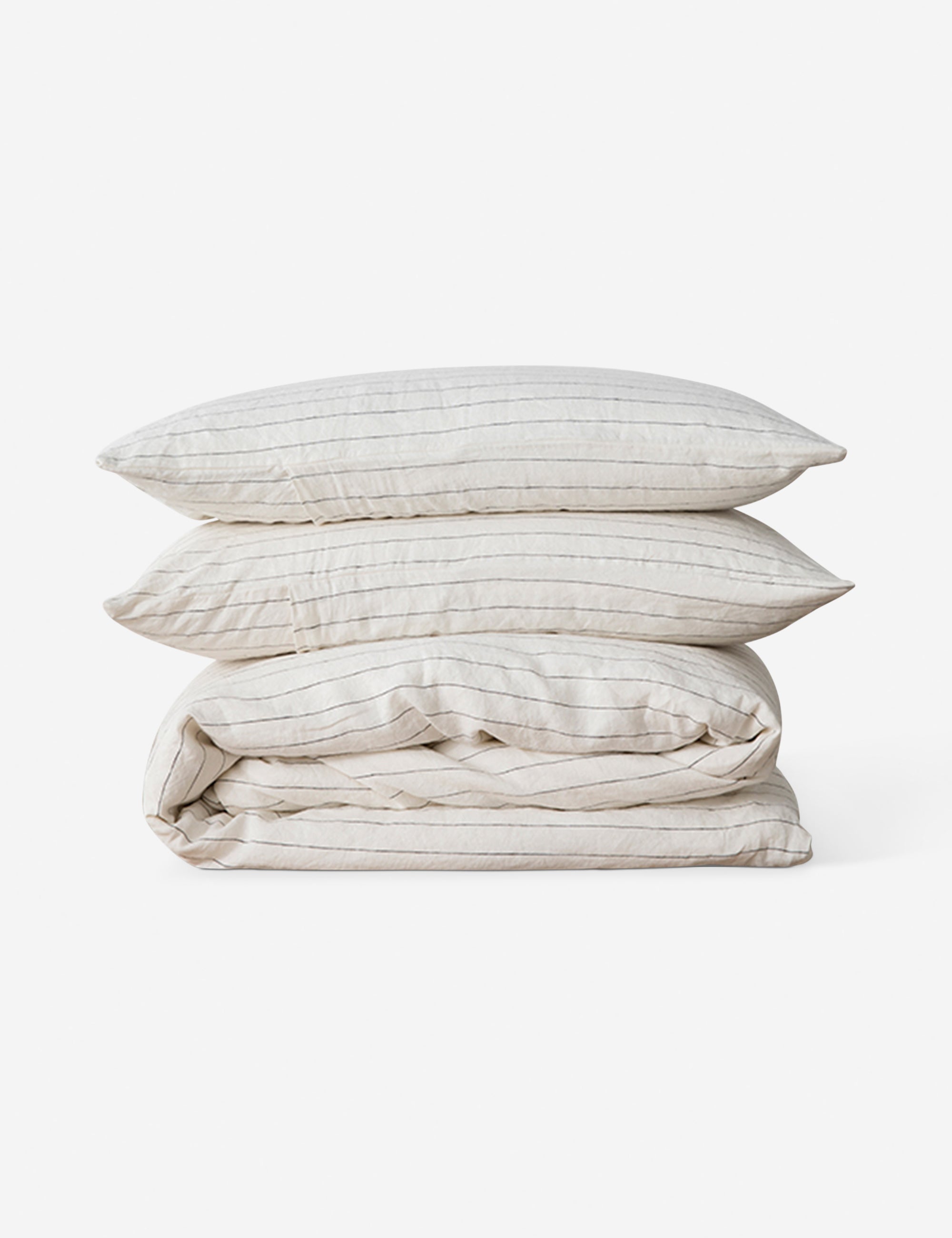 Premium European Flax Linen Duvet Cover Set by Cultiver - Breathable & Luxurious Bedding for All Seasons | Perfect for Master Bedroom, Guest Room & Vacation Homes