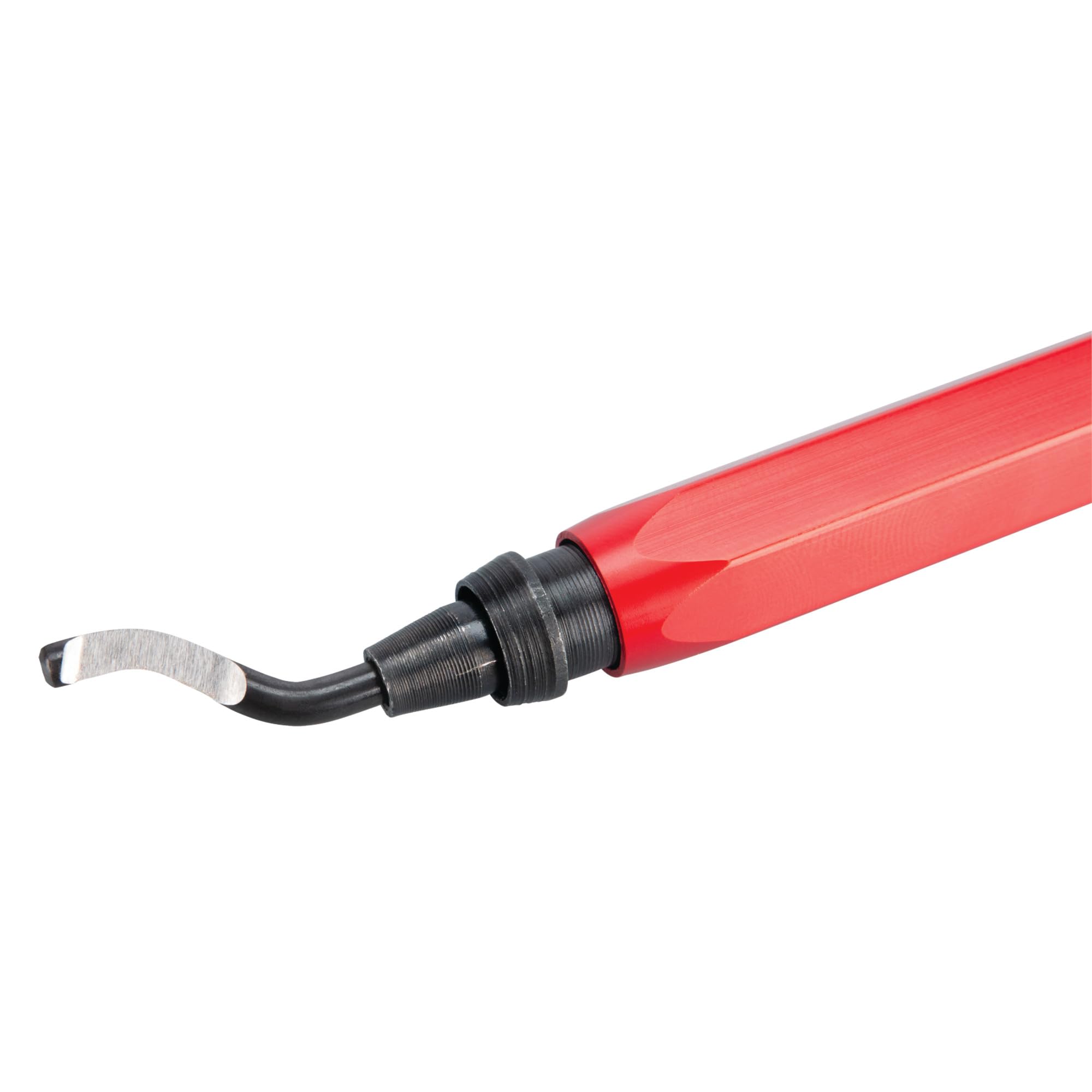 Performance Tool W2960 Pipe Reamer & Deburring Tool - Swivel Head & Quick Release Blade for Metal, PVC, Conduit Pipes - Perfect for Plumbing, HVAC & DIY Pipe Cutting Projects