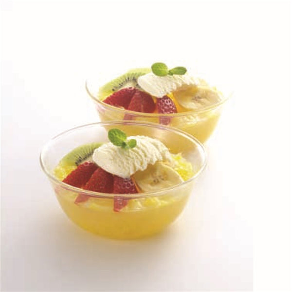Iwaki Heat Resistant Glass Fruit Cup - Durable Borosilicate Glass for Hot & Cold Drinks, Perfect for Tea, Coffee, Juice, Smoothies and Dessert Serving at Home or Office