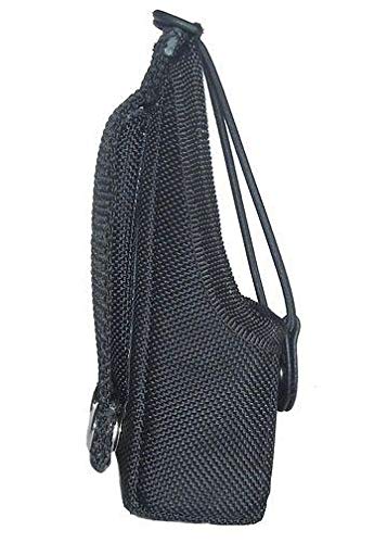 Durable Nylon Carry Case for Motorola NNTN4851R Two Way Radio - Protective Holster with Fixed Belt Loop & Full Display Window | Perfect for Construction, Security & Outdoor Work