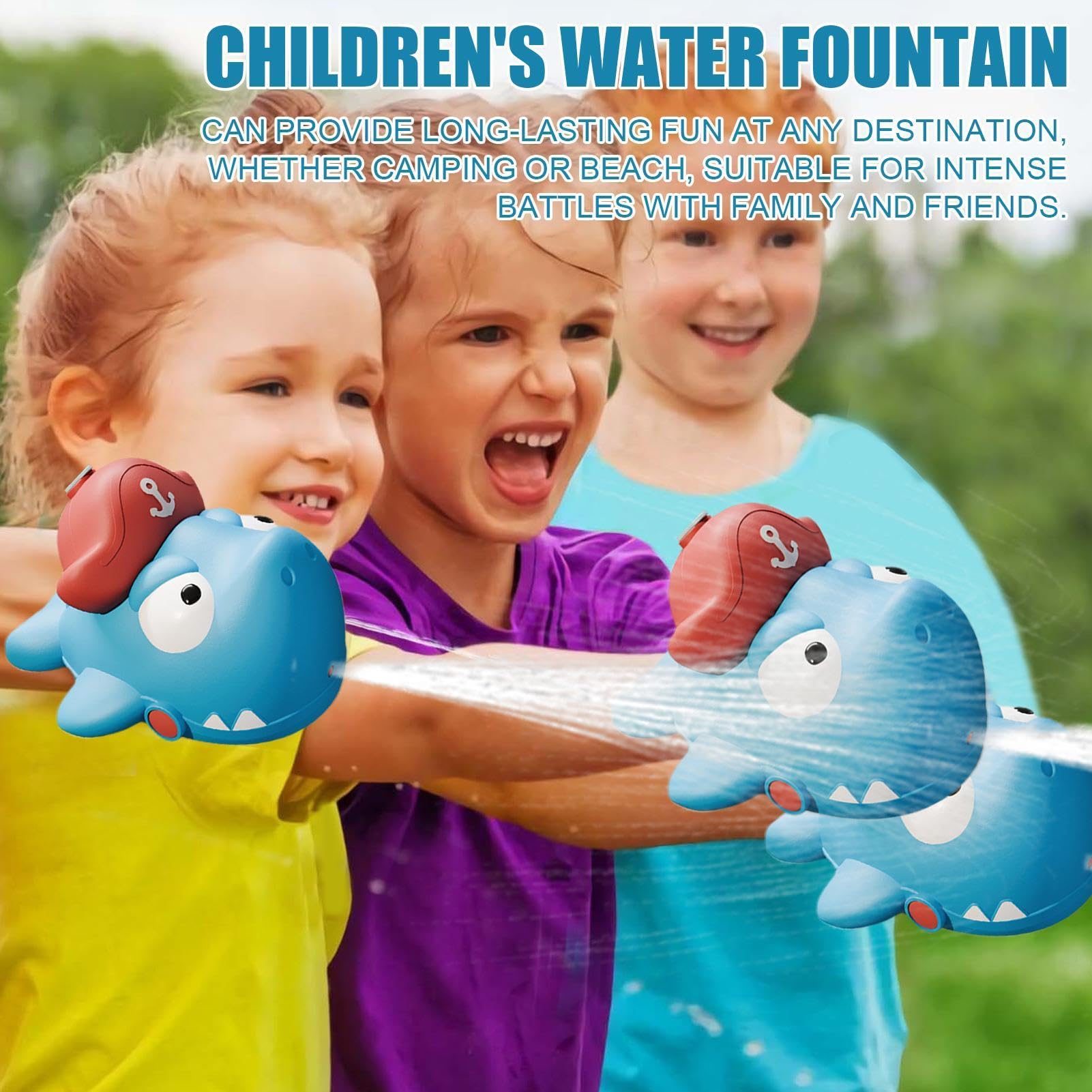 Kids Animal Water Sprayer Toy - Cartoon Bath Fountain for Summer Fun | Easy Fill Outdoor Water Play for Beach, Pool & Bathtime